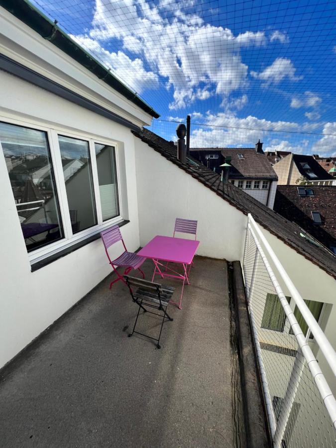 City Center Rooftop Studio With Oldtown View Basel Dış mekan fotoğraf