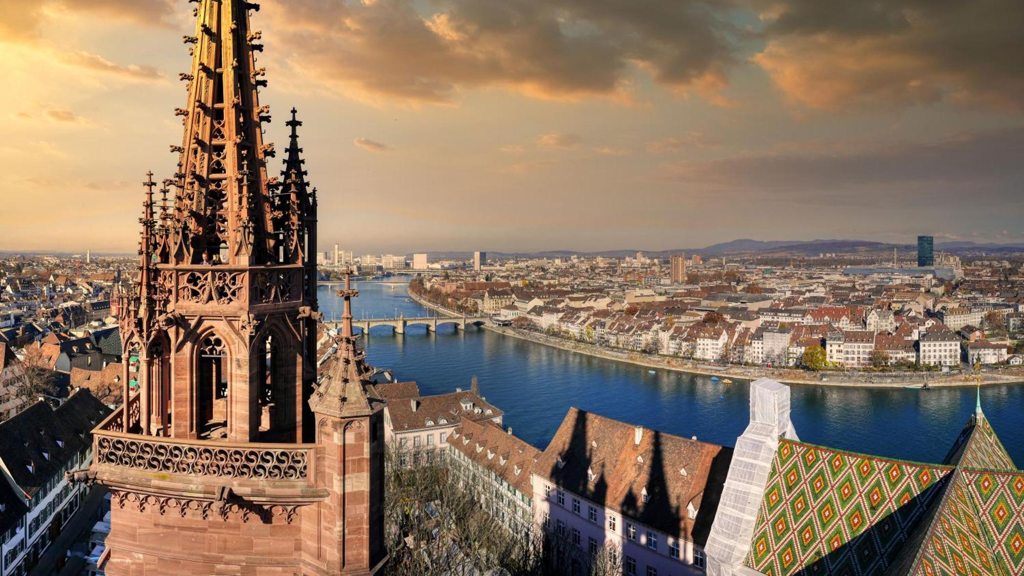 City Center Rooftop Studio With Oldtown View Basel Dış mekan fotoğraf