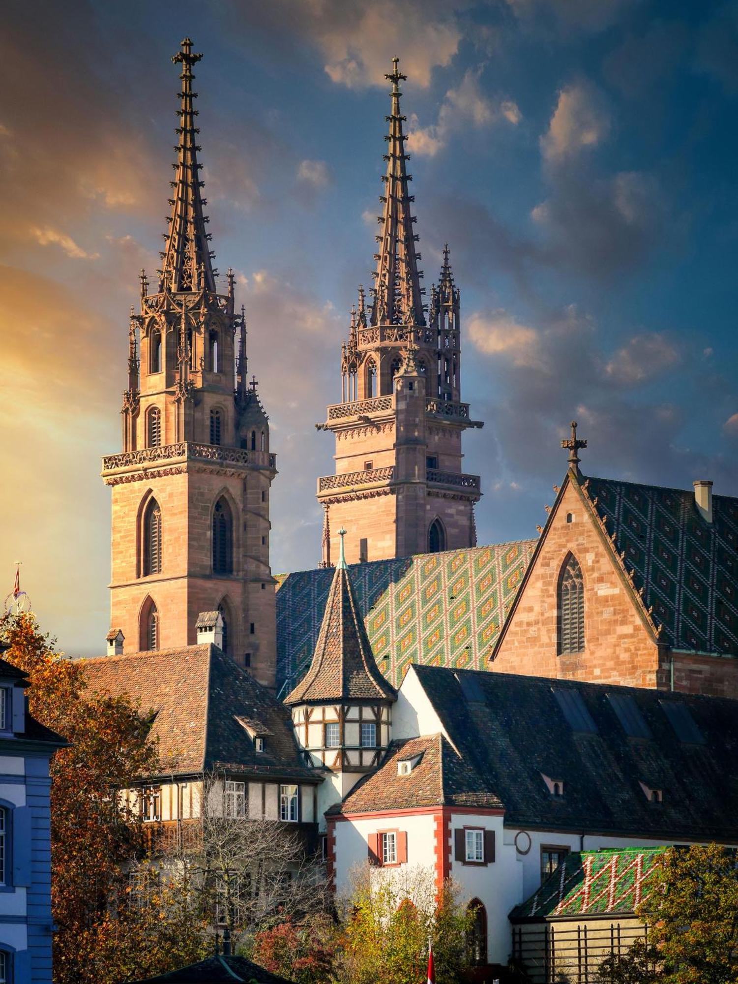 City Center Rooftop Studio With Oldtown View Basel Dış mekan fotoğraf