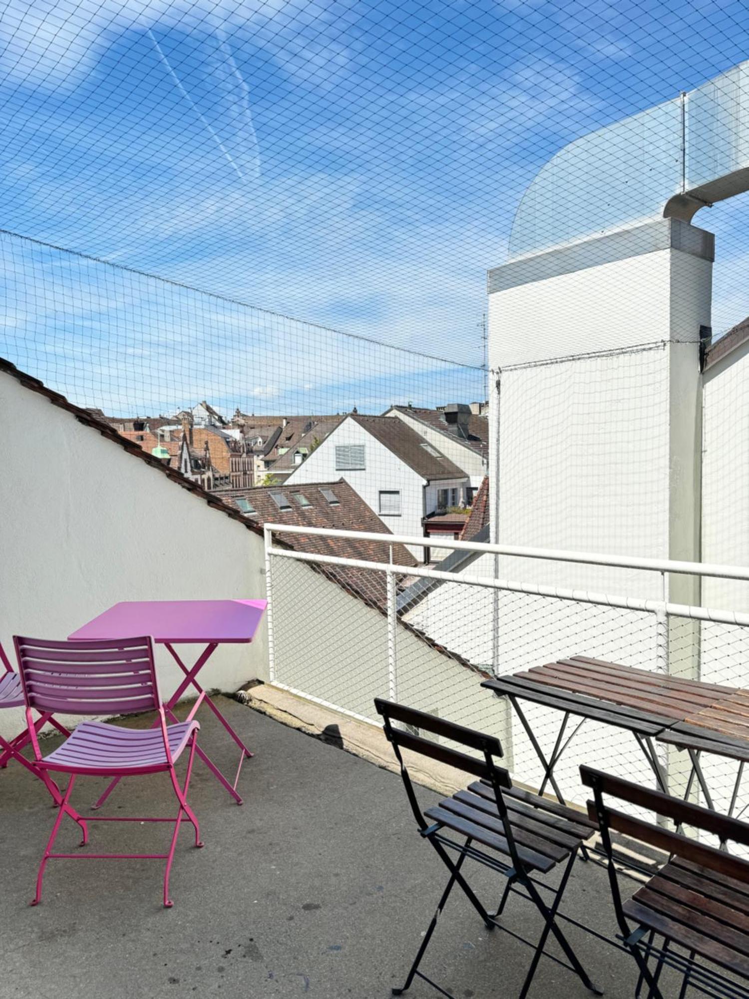 City Center Rooftop Studio With Oldtown View Basel Dış mekan fotoğraf