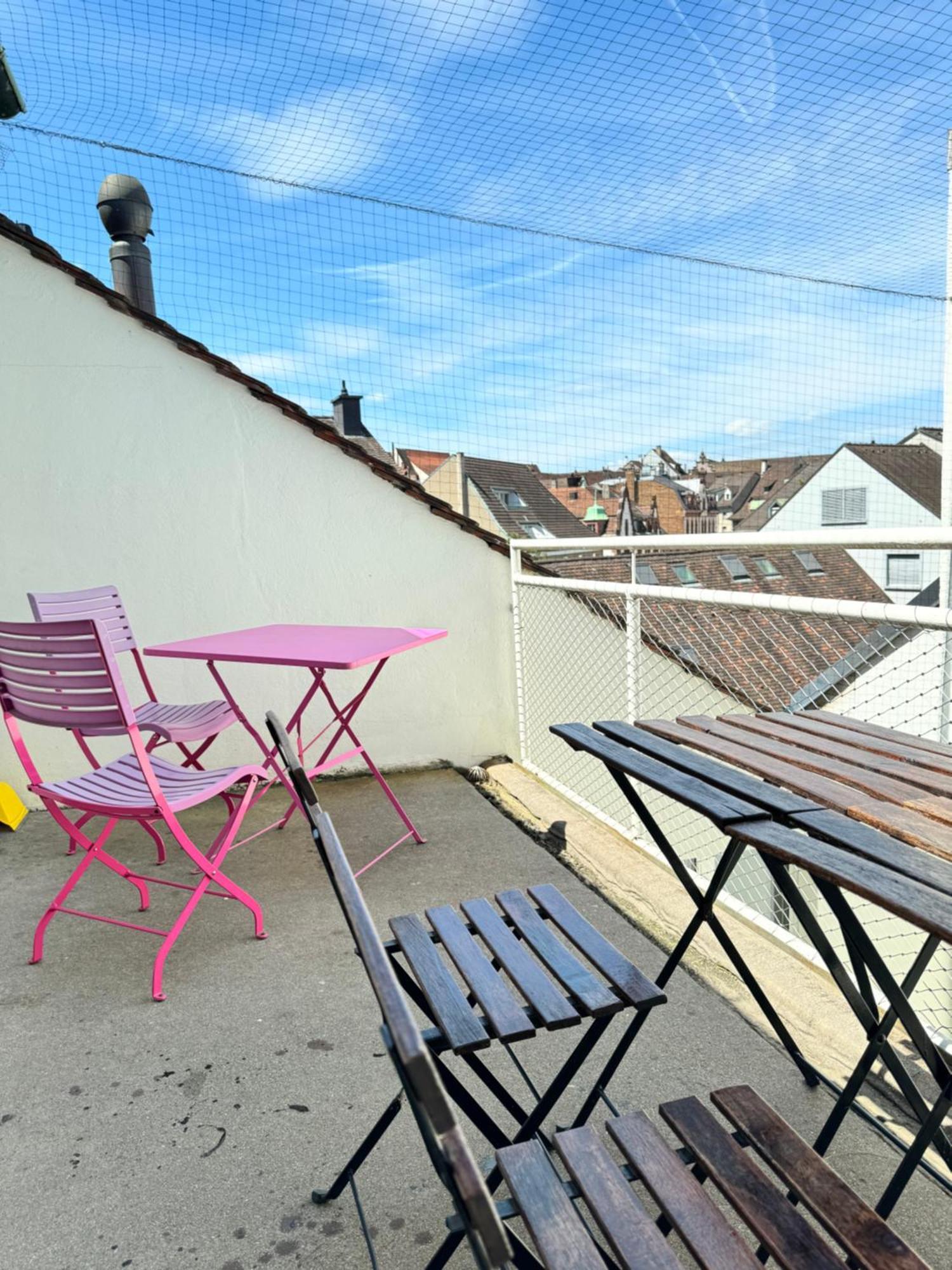 City Center Rooftop Studio With Oldtown View Basel Dış mekan fotoğraf